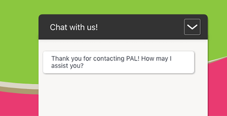 Chat box for PAL