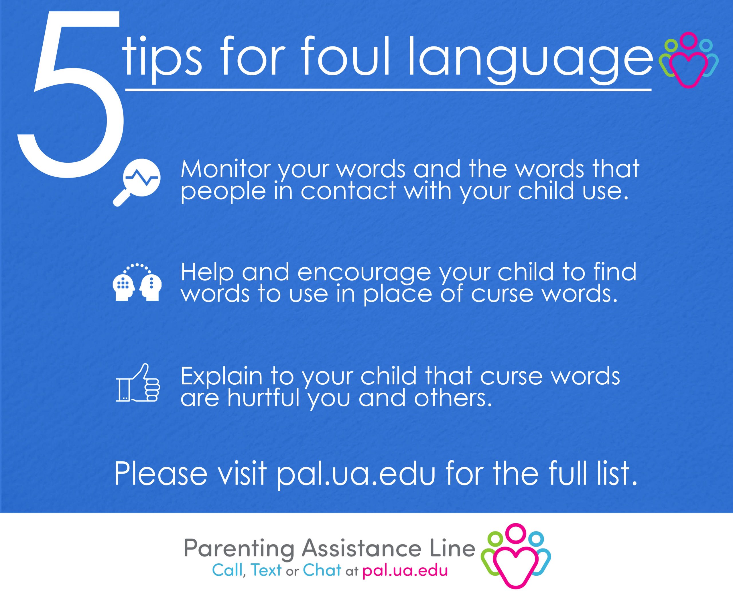 5 Tips For Foul Language PAL The Parents Assistance Line