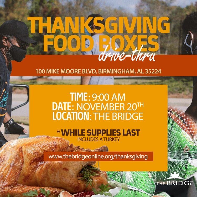 Drive-through Thanksgiving Food Boxes - PAL - Parenting Assistance Line