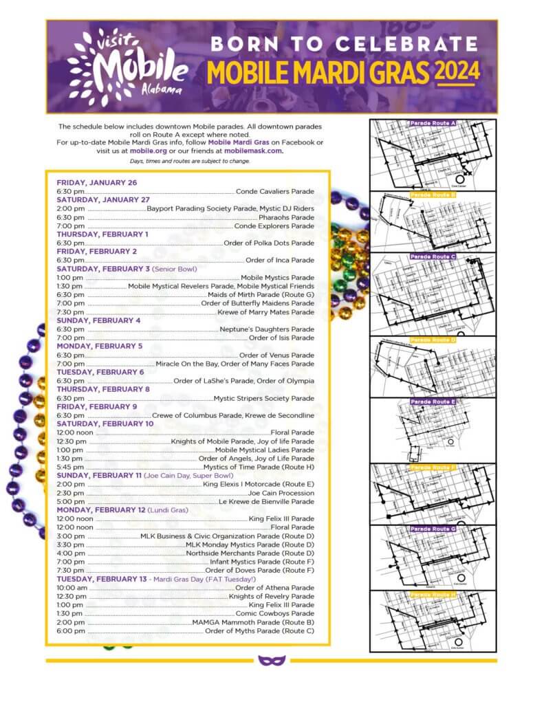 Celebrate Mobile Mardi Gras PAL Parenting Assistance Line