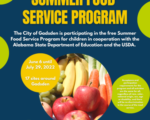 Summer Food Service Program – Gadsden