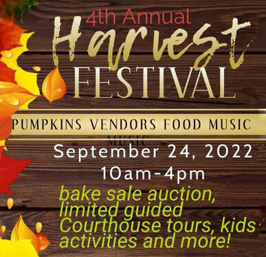 Harvest Festival-Lawrence Co History & Preservation Society