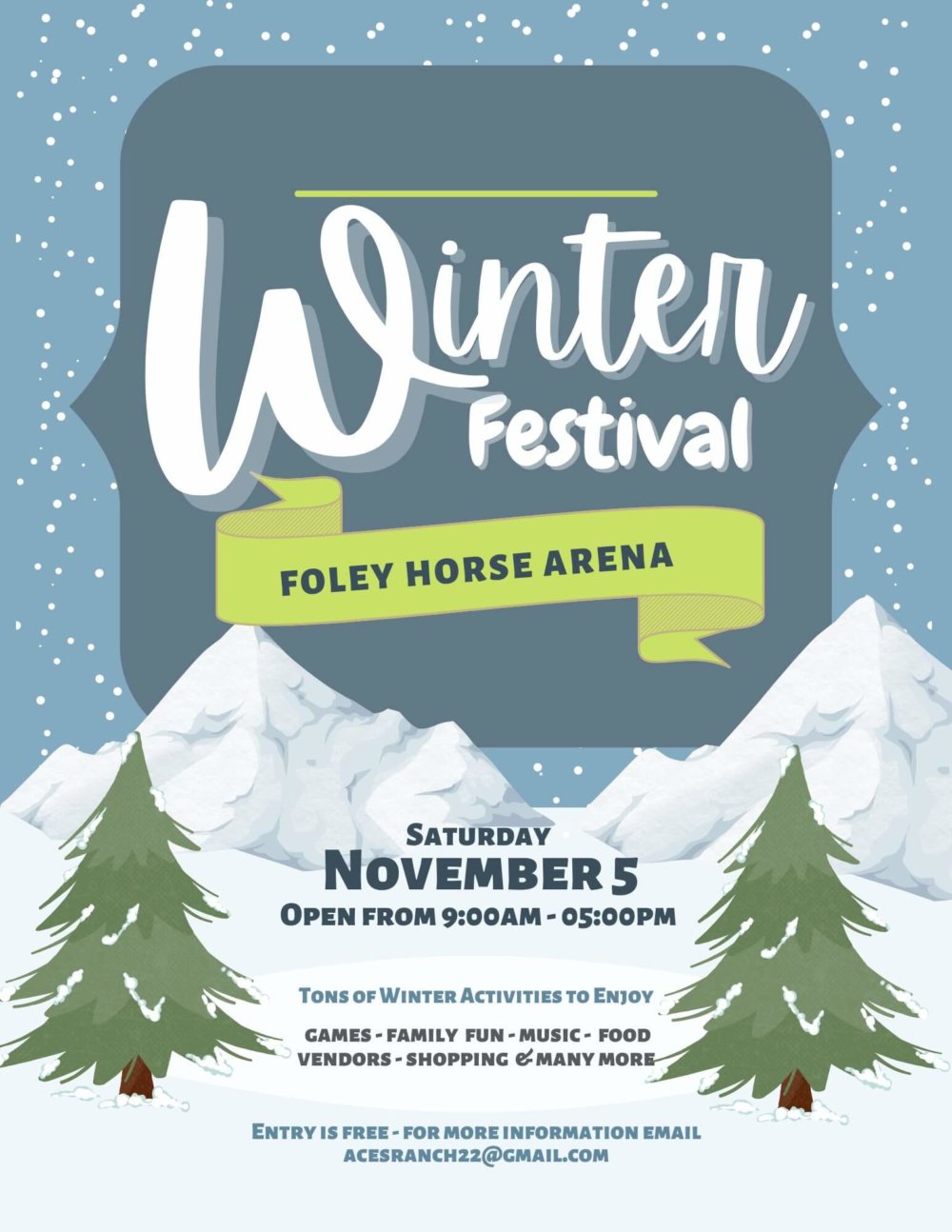 Winter Festival Foley Horse Arena PAL Parenting Assistance Line winter-festival-foley-horse-arena-pal-parenting-assistance-line