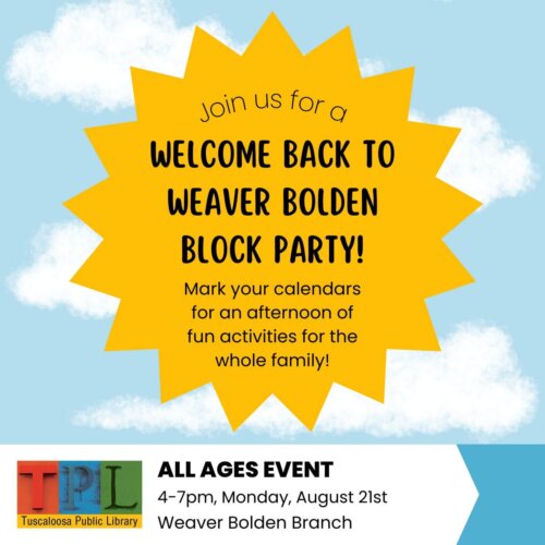 Weaver Bolden Block Party!