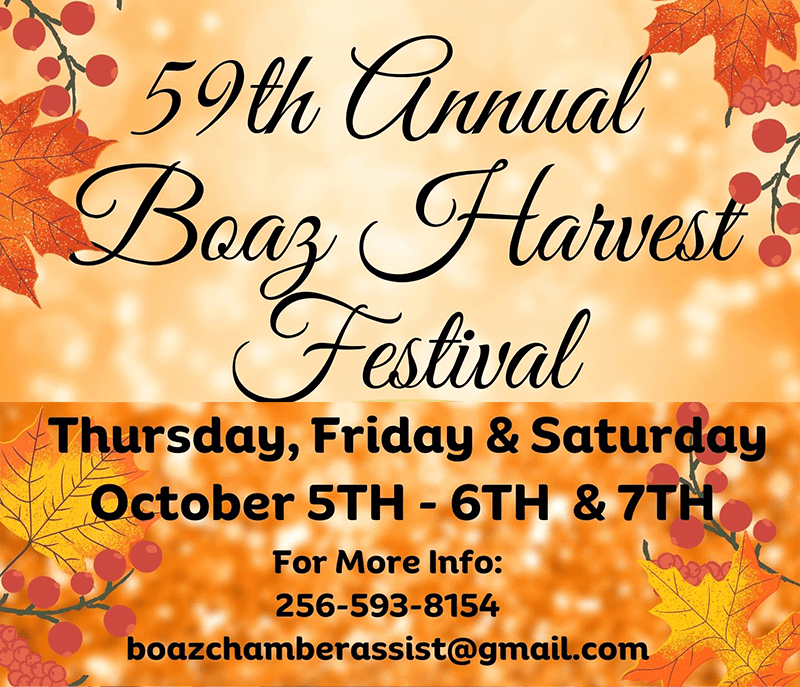 Boaz Harvest Festival PAL Parenting Assistance Line