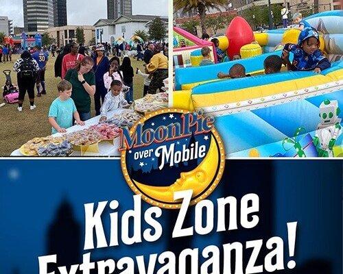 MoonPie over Mobile: Kids Zone & Drop