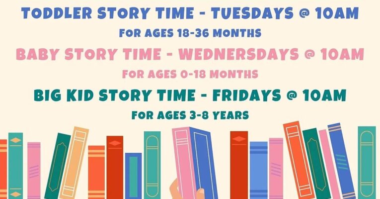 Story Times at Foley Public Library