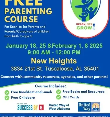 Ready, Set, GROW! Free Parenting Course